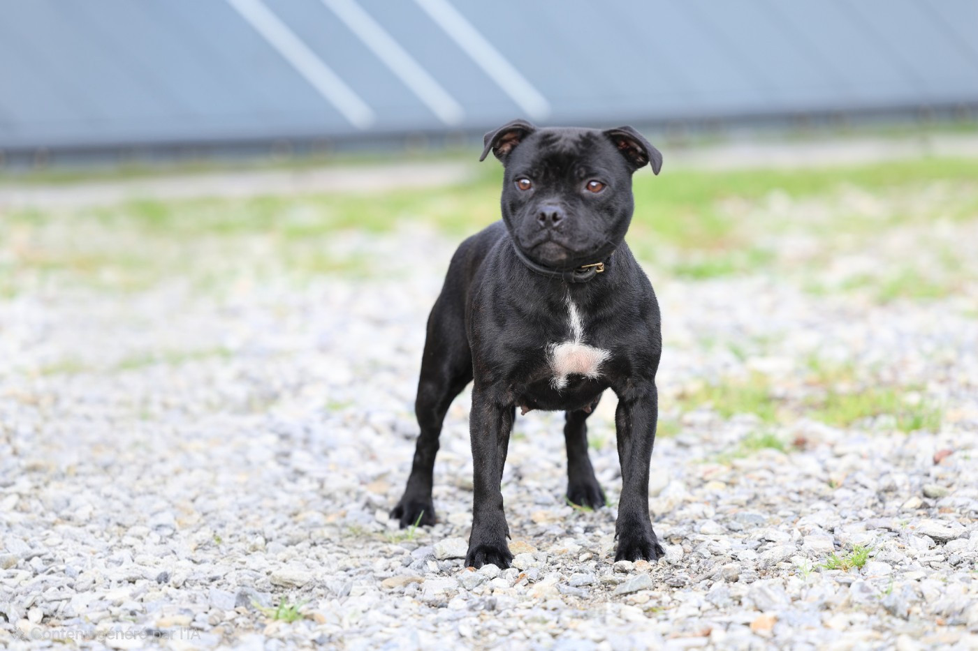 Veritable diamond black De Rockstar Dog